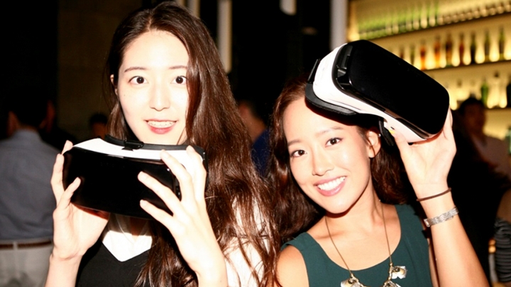 뉴발란스 기어 VR 체험