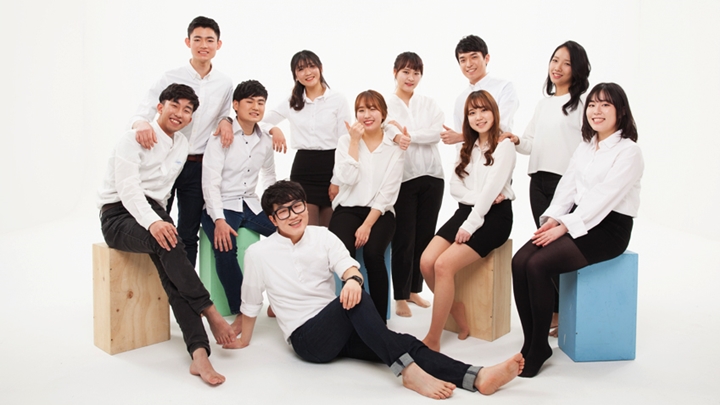 삼성전자 대학생 기자단 3기 단체사진