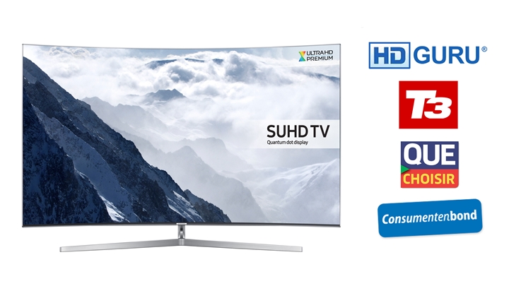삼성 퀀텀닷 SUHD TV 유럽,미국매체호평