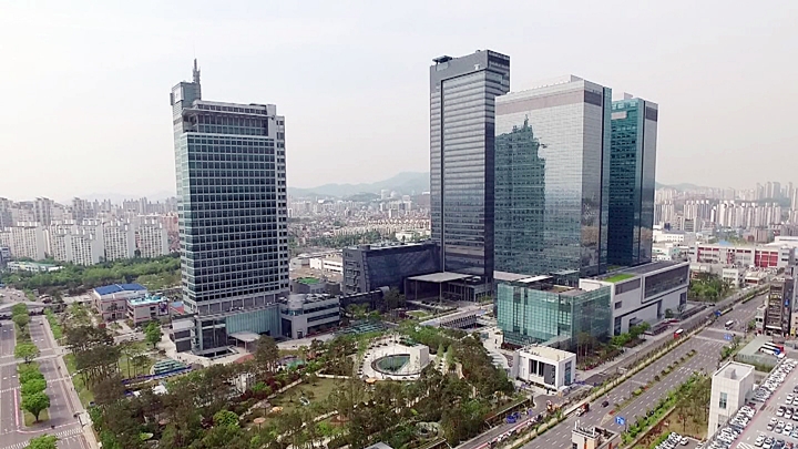 삼성전자 외관 사진