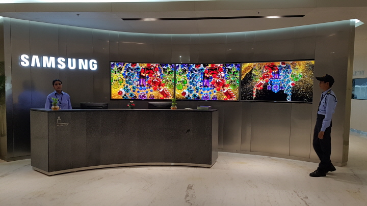 삼성전자 인도법인 신사옥 내부 이미지