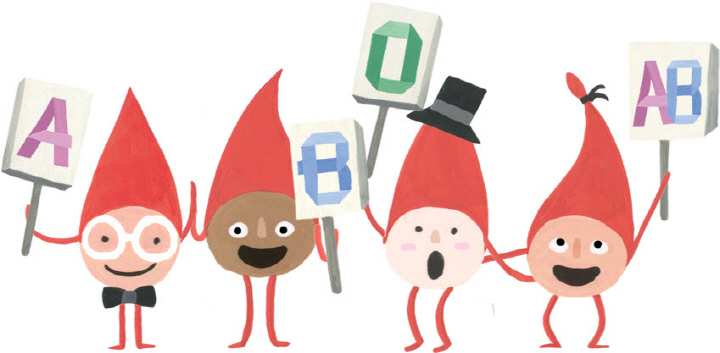 헌혈, 소중한 실천으로 사라진 ABO를 찾아주세요!, A, B, O, AB