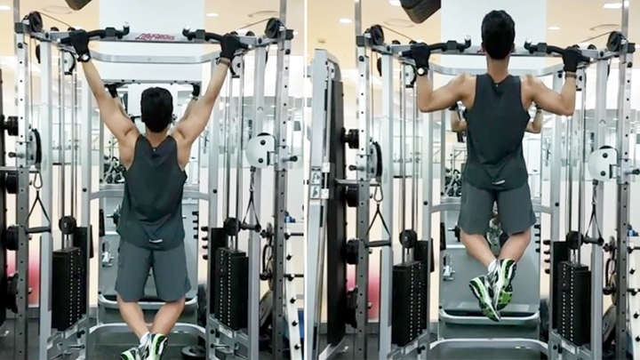 친업(Chin-up) 자세