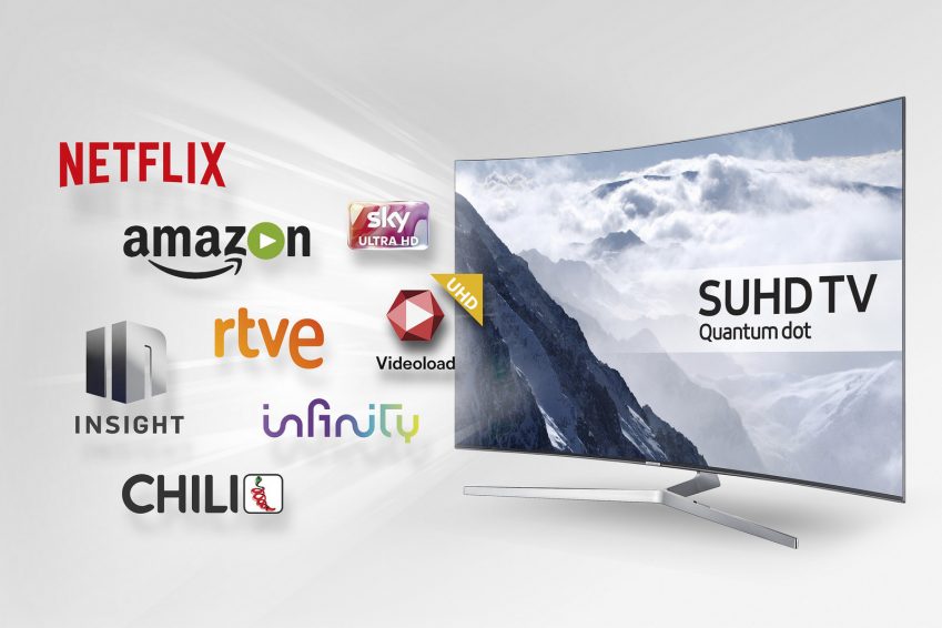 SUHD TV 이미지