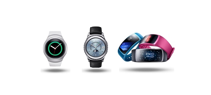 기어 S2, 기어 핏2 제품 이미지