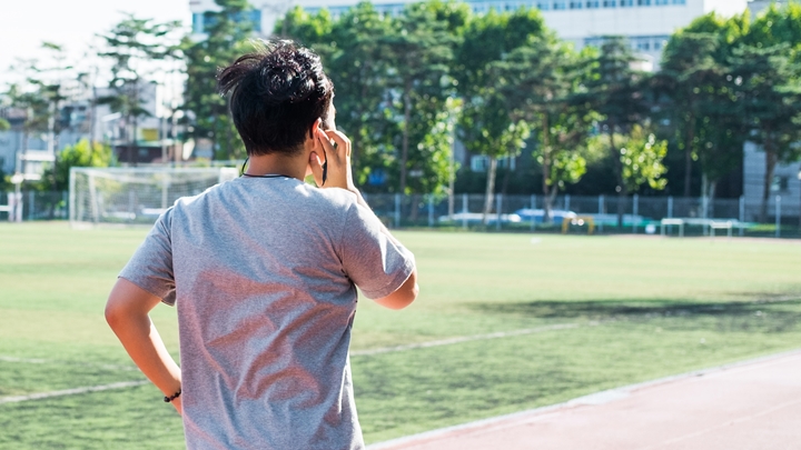 레벨 액티브 ‘액티브 키’ 를 사용하는 모습