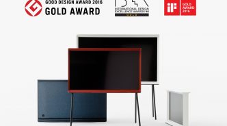 굿 디자인 어워드에서 금상 수상으로 삼성 세리프 TV는 미국 IDEA, 독일 iF 등 세계적인 디자인 어워드에서 금상을 수상하게된 세리프TV