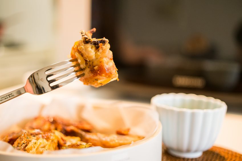 삼성 직화오븐으로 즐기는 홈 치킨 레시피 마늘 치킨 편