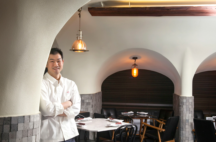 임기학 셰프의 인터뷰 사진