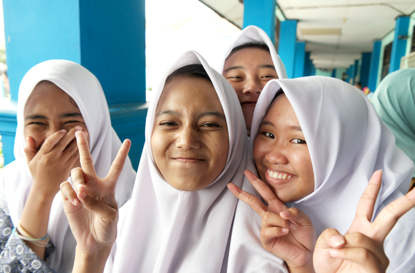 인도네시아 소녀들 이미지