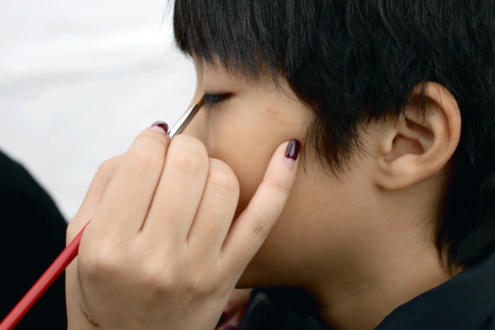 가짜 아동학대 어린이연기자 이미지