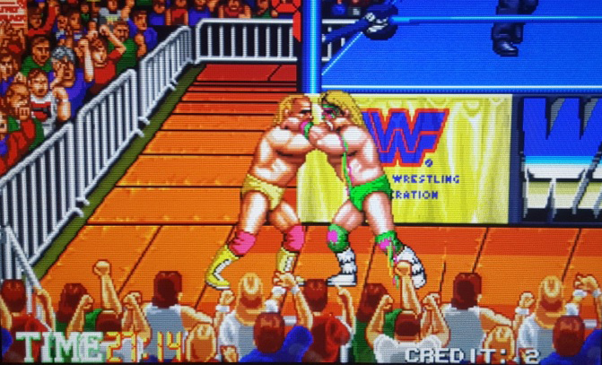 WWF(World Wrestling Federation) 게임 플레이 이미지