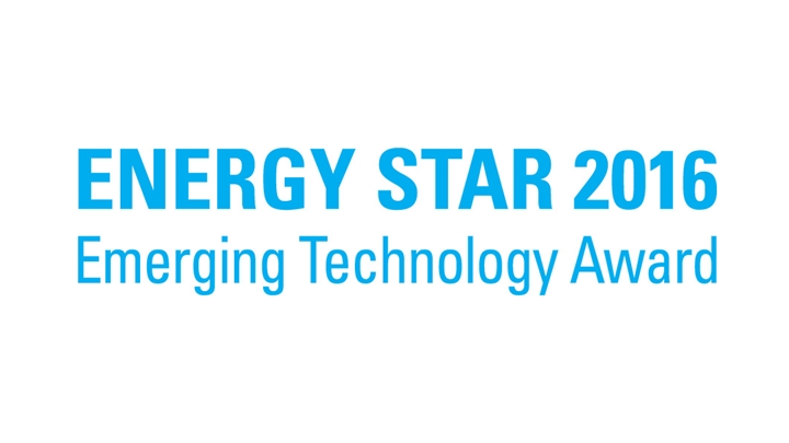 ENERGY STAR 2016 Emerging Technology Award
