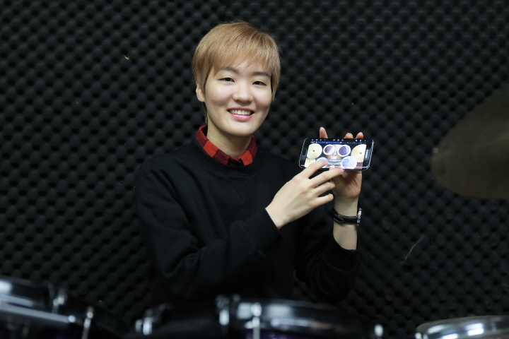 사운드캠프앱을 체험 해본 최수현씨