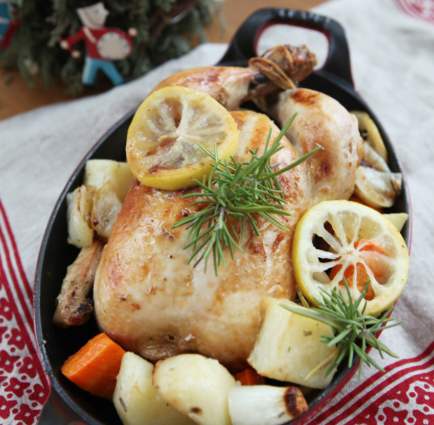 허브버터 로스트치킨 이미지