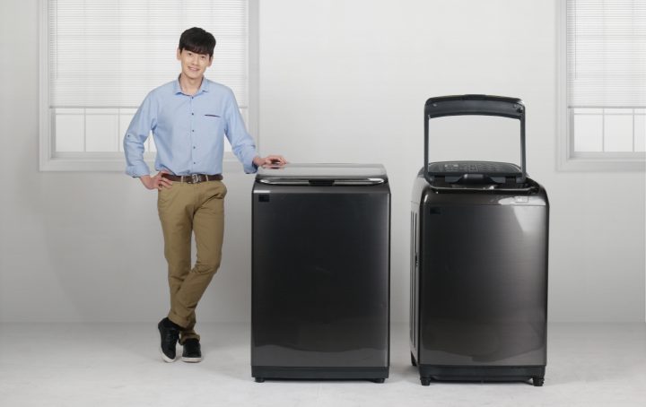 삼성전자 2017년형 '액티브워시' 남자모델 이미지