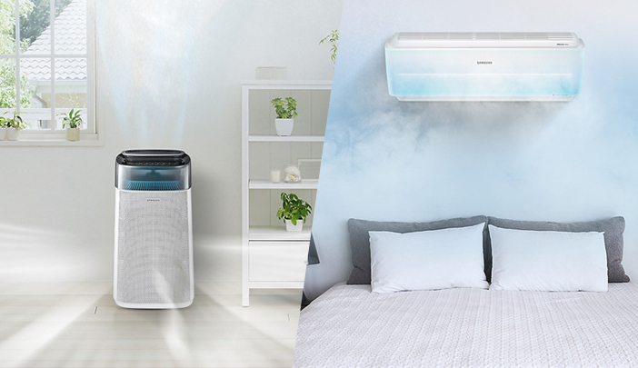 삼성 블루스카이와 무풍에어컨