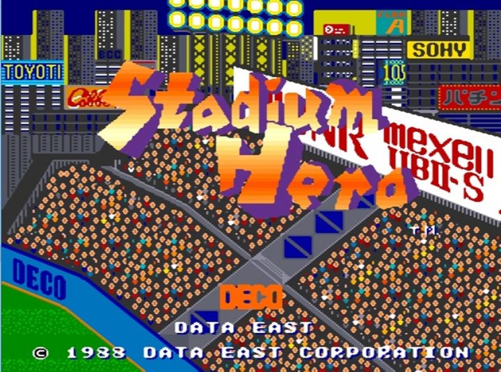 Stadium Hero 1988년도 비디오 게임
