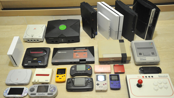 추억의 게임기들 (레트로 게임기들)