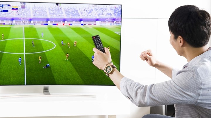 스포츠 경기 직관할까 QLED TV로 볼까