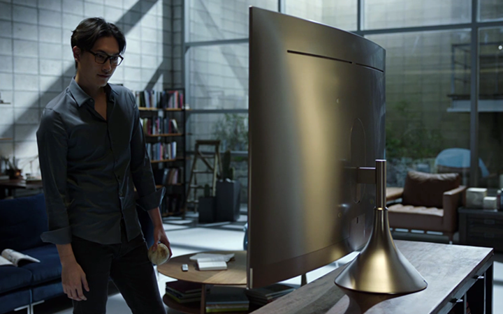 QLED TV CF 촬영 현장 썸네일