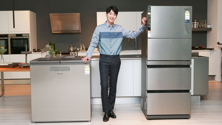 삼성전자, 강화된 에너지소비효율등급에 맞춰 업계 최초 1등급 김치냉장고 출시