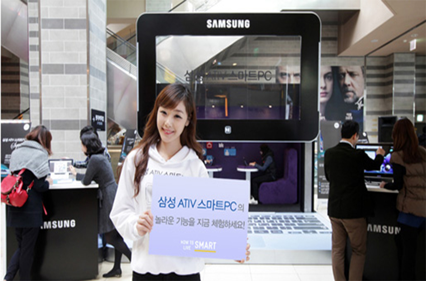 삼성 스마트PC, 대형몰·멀티플렉스 영화관서 체험행사 개최