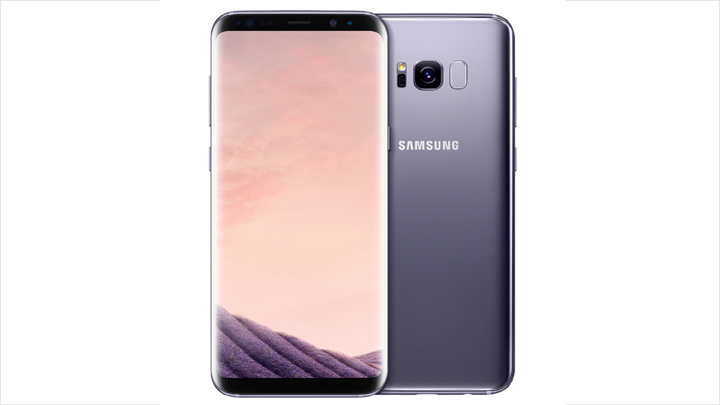 삼성 ‘갤럭시 S8’ 오키드 그레이 색상 제품 이미지