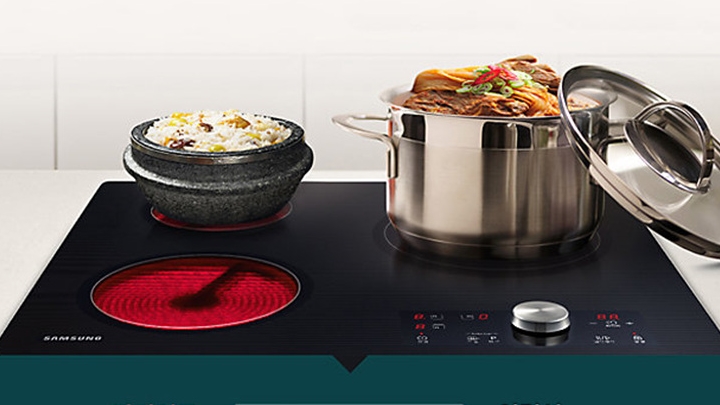 인덕션, 라디언트 선택법