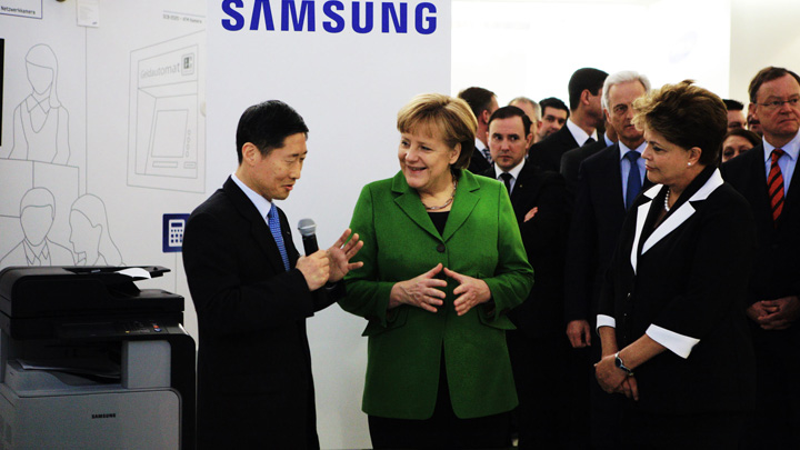 기업용 컬러 복사기·개인용 A4 컬러 프린터 등 신제품 7종 공개