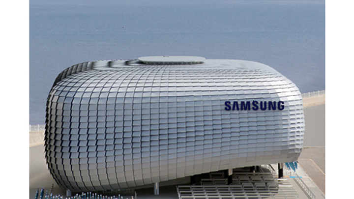 「창조적 공존, 함께 그리는 미래」주제, '삼성호' 독특한 디자인 돋보여