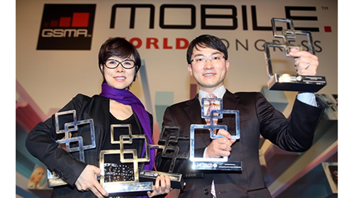 세계 최대 모바일 전시회인 'MWC 2013'에서 5관왕 등극