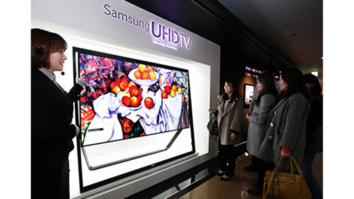 23일부터 4월 말까지 85형 UHD TV, 코엑스 쇼핑몰에 전시