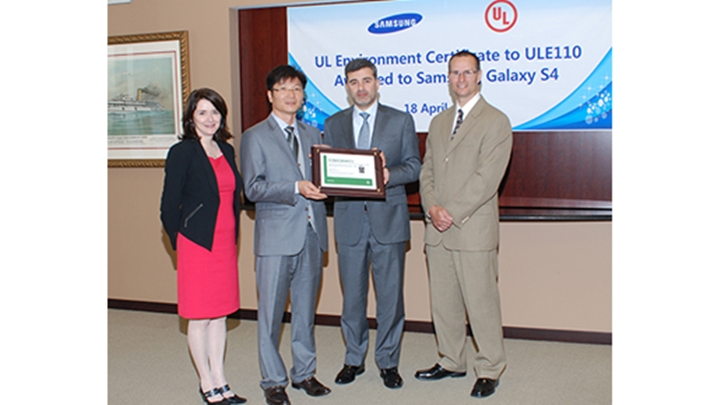 미국 UL 친환경 최고 등급 '플래티넘(Platinum)' 획득