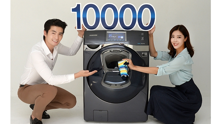 9월 출시 이후 약 6주 만에 달성, 동급 드럼세탁기 판매 비중 70%