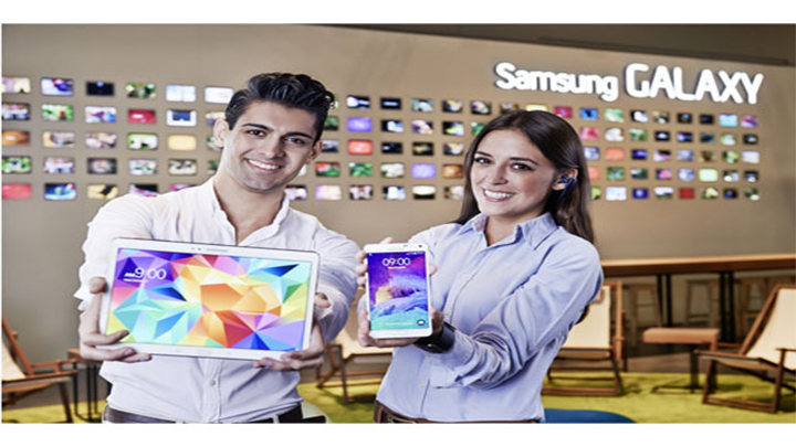 갤럭시 노트4, 갤럭시 탭S, 삼성 기어VR 등 최신 제품 체험관 운영, 관련 컨퍼런스 참여 등 전 세계 출판업계와 본격 교류