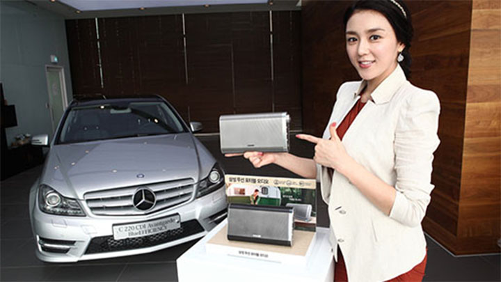 6월 한 달간 벤츠 B-Class, C-Class 구매고객 대상, 삼성 포터블 오디오 증정하는 '뮤직&드라이빙' 페스티벌 개최