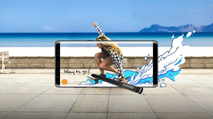 갤럭시 노트8 디자인