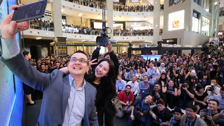 삼성전자_말레이시아 갤럭시 노트8 런칭행사