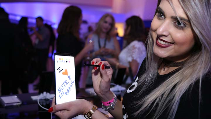 '갤럭시 노트8' 중남미 최대 시장 브라질 출시