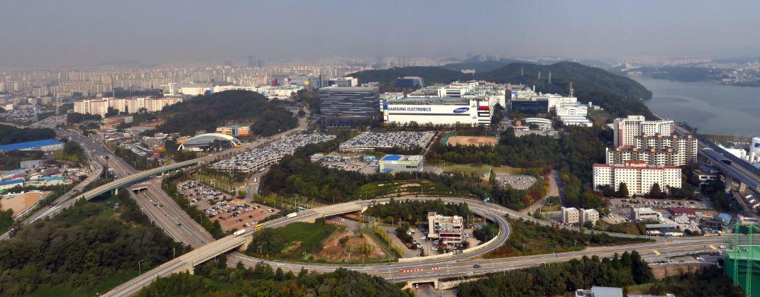 기흥 사업장 항공사진