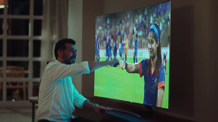 인도를 감동시킨 삼성 QLED TV 광고