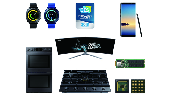CES 2018 혁신상 제품