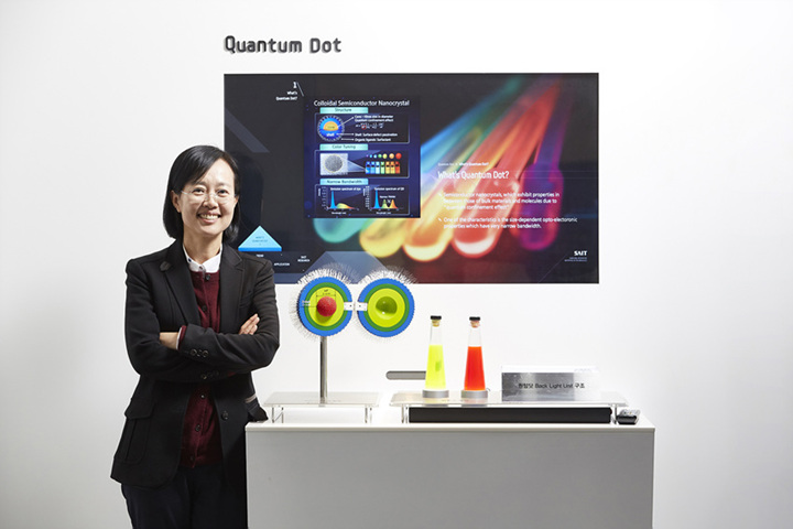 세계 최초 카드뮴 없는 퀀텀닷 만든 장은주 펠로우