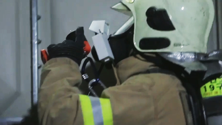 소방관 열화상 카메라 기부 홍보