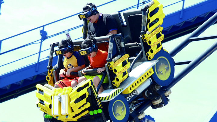 말레이시아 레고랜드서 '삼성 기어 VR' 롤러코스터 운영