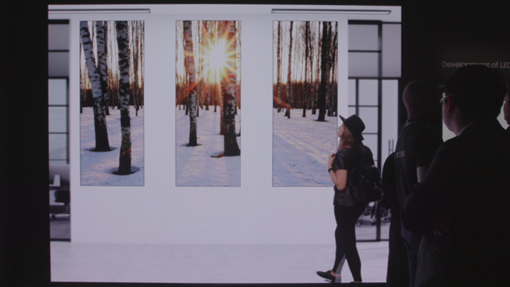 영상으로 감상하는 세계 최초 146인치 모듈러 TV, ‘더 월(The Wall)’