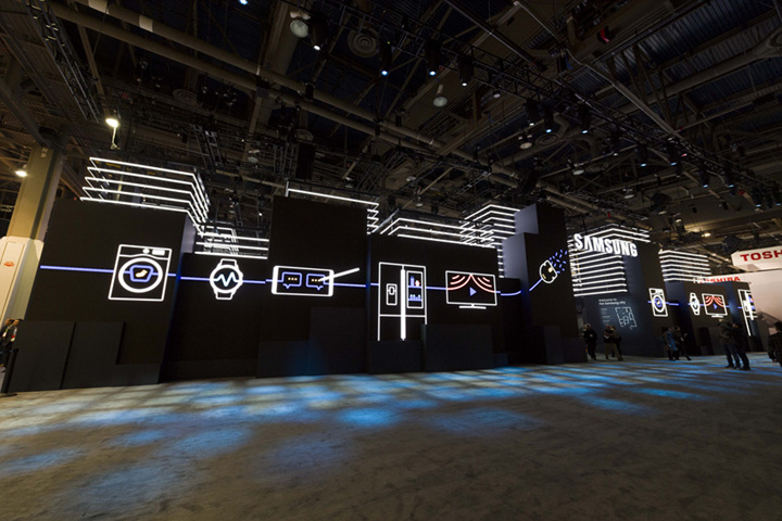 CES 2018 현장의 모습