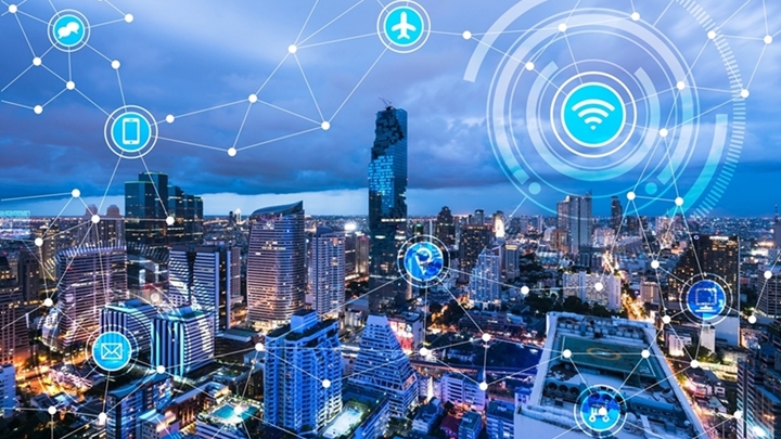 네트워크로 연결된 도시