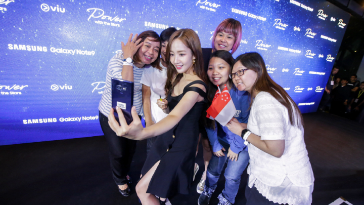 삼성전자, 싱가포르서 ‘갤럭시 노트9’ 출시행사 개최